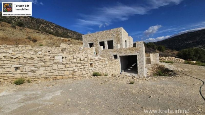 Agia Galini Kreta, Agia Galini - Villa (im Bau 150m²) Wfl. Grdst. 5.736m² Meerblick Haus kaufen